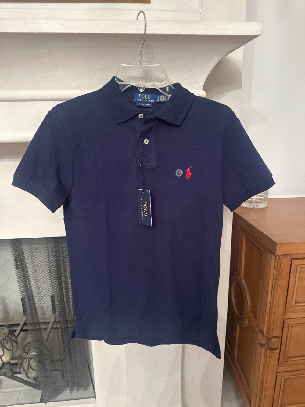 Men’s Polo Mesh pique NAVY BLUE